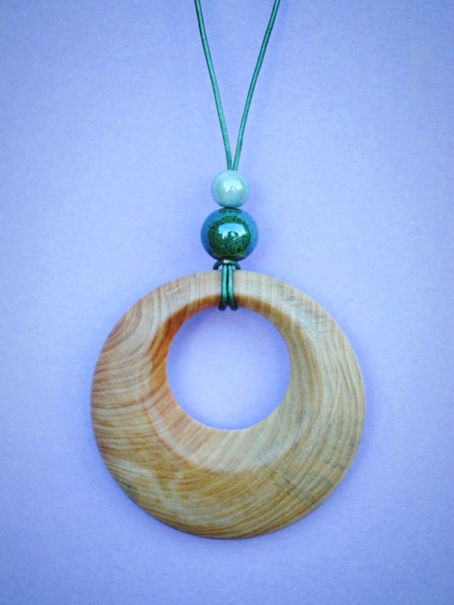 Κολιέ ξύλινο